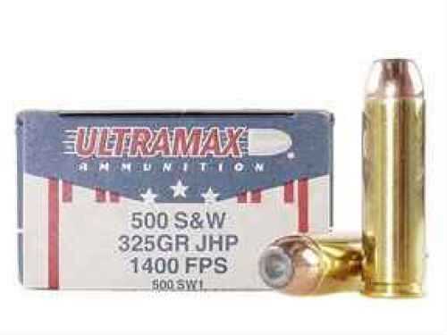 500 S&W 325 Grain Hollow Point 20 Rounds ULTRAMAX Ammunition